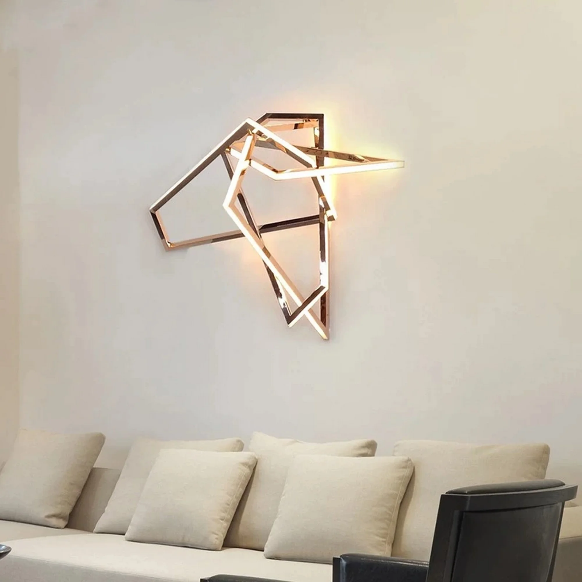 Postmodern Luxury Creative LED Wall Light - Image 1