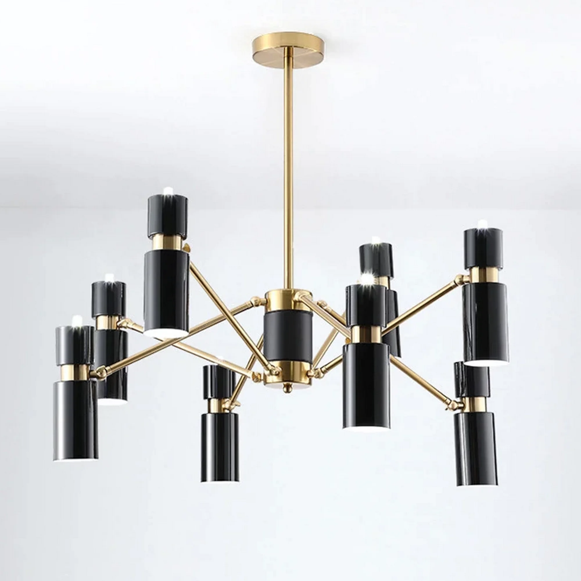 Nordic Design Black Branch Chandelier - Image 4