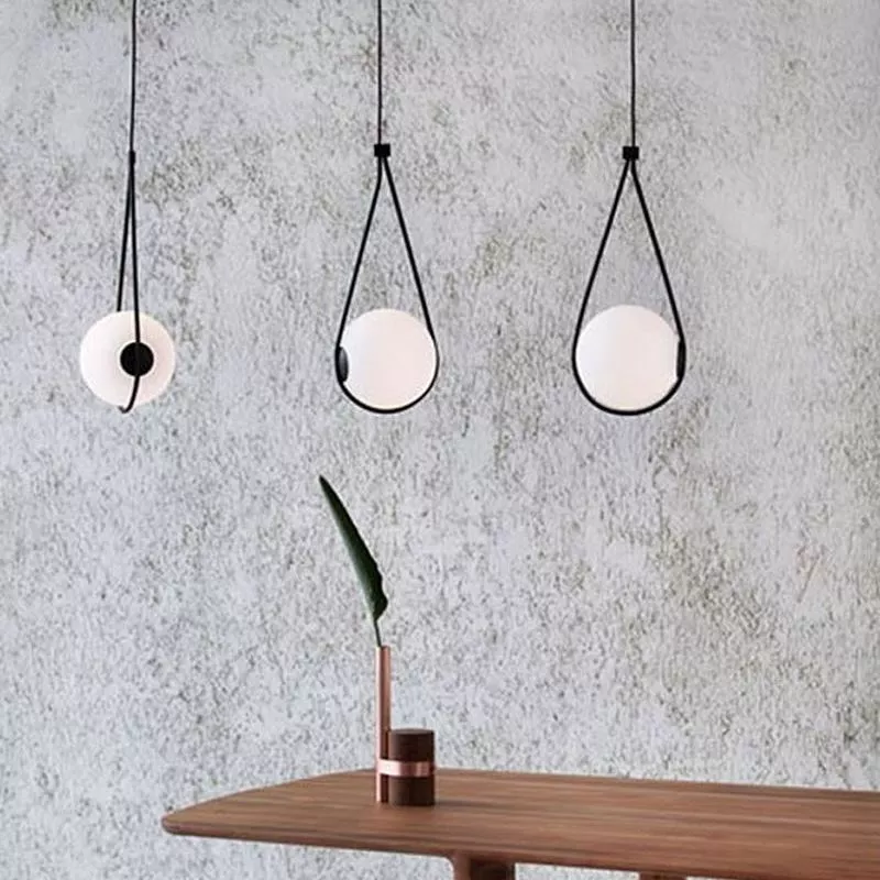 Round Global Hanging Pendant Light - Image 3