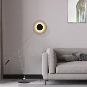 Charming Design Round LED Floor Lamp