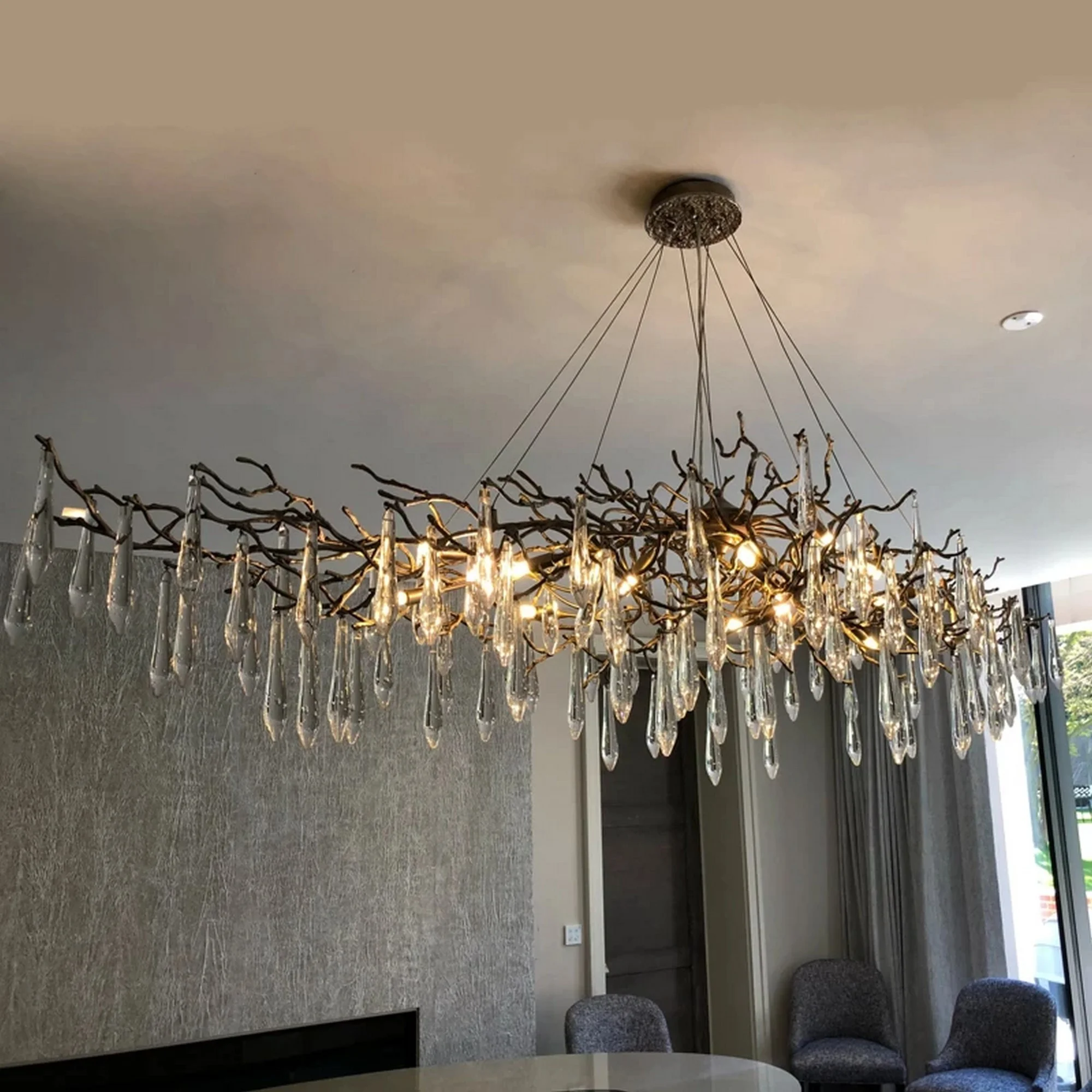 BIJOUT OVAL EXTRA LARGE Chandelier - Image 3