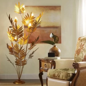 Lera Palm Leaves Floor Lamp