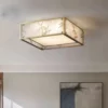 Luxury Style Decorative Leaf Design Ceiling Lamp - Thumbnail Image 2