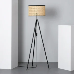 Huela Rattan Floor Lamp