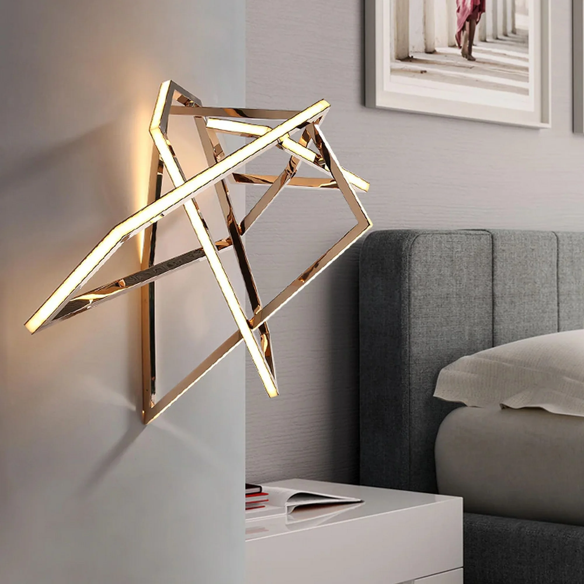 Postmodern Luxury Creative LED Wall Light - Image 8