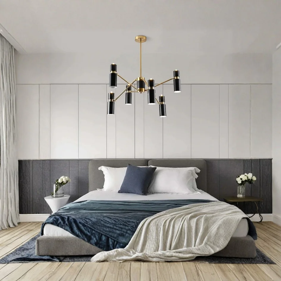Nordic Design Black Branch Chandelier - Image 5