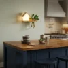 Wood House Design Plant Wall Lamp - Thumbnail Image 5
