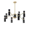 Nordic Design Black Branch Chandelier - Thumbnail Image 6