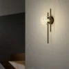 Luxury Crystal Glass Design Wall Lamp - Thumbnail Image 4