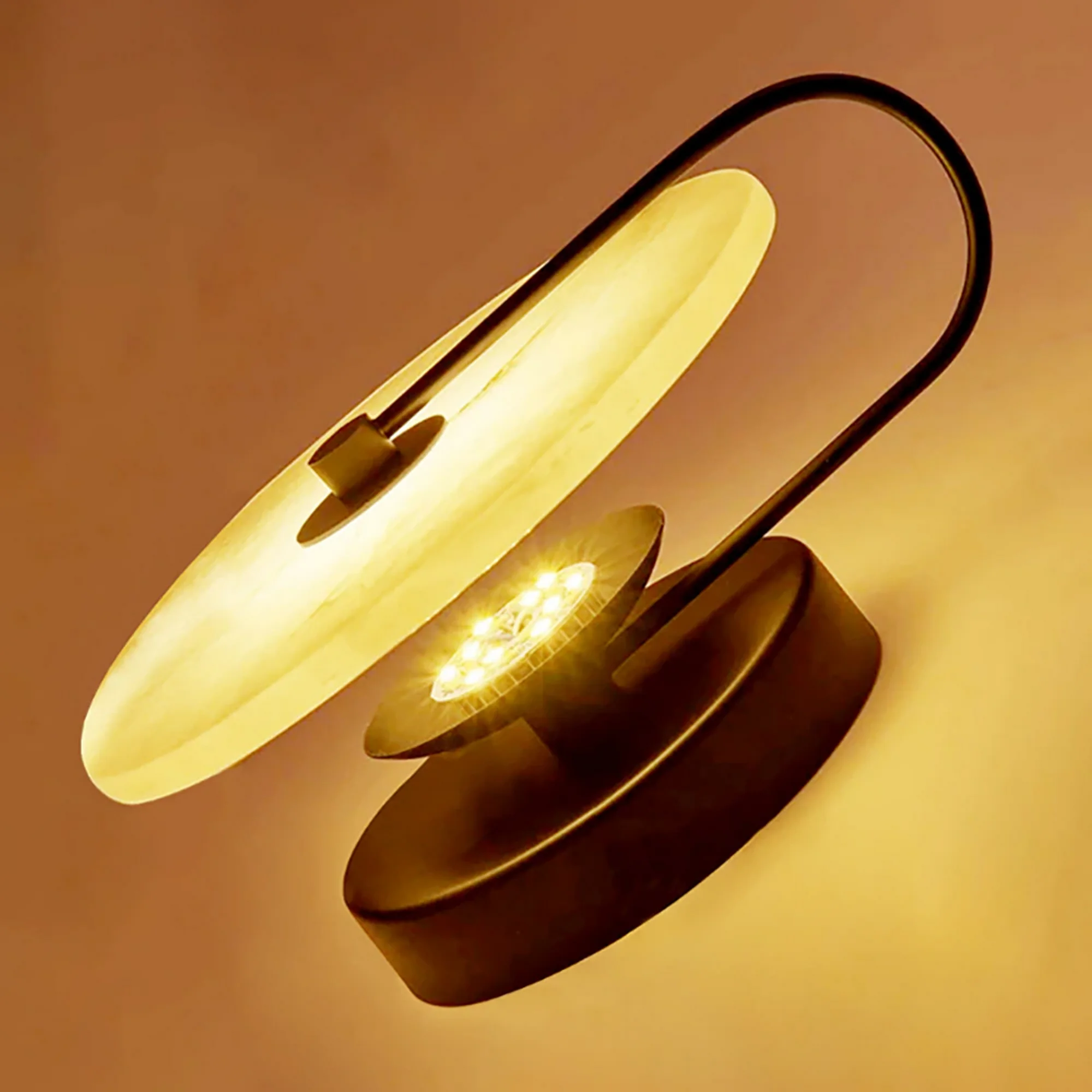 Round Marble Design LED Wall Lamp - Image 7