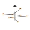 Modern Aluminum Long Arm Chandelier - Thumbnail Image 6