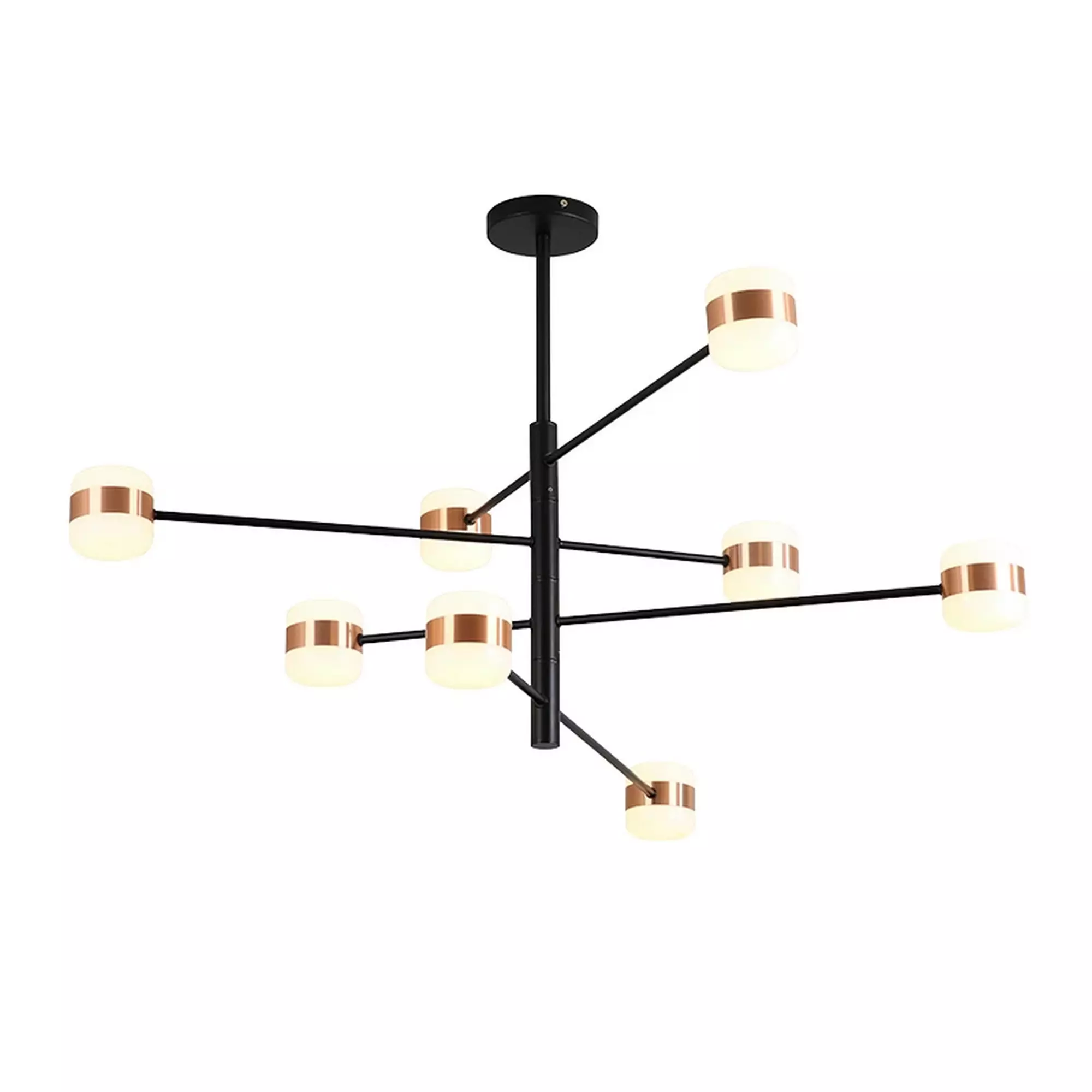 Modern Aluminum Long Arm Chandelier - Image 6