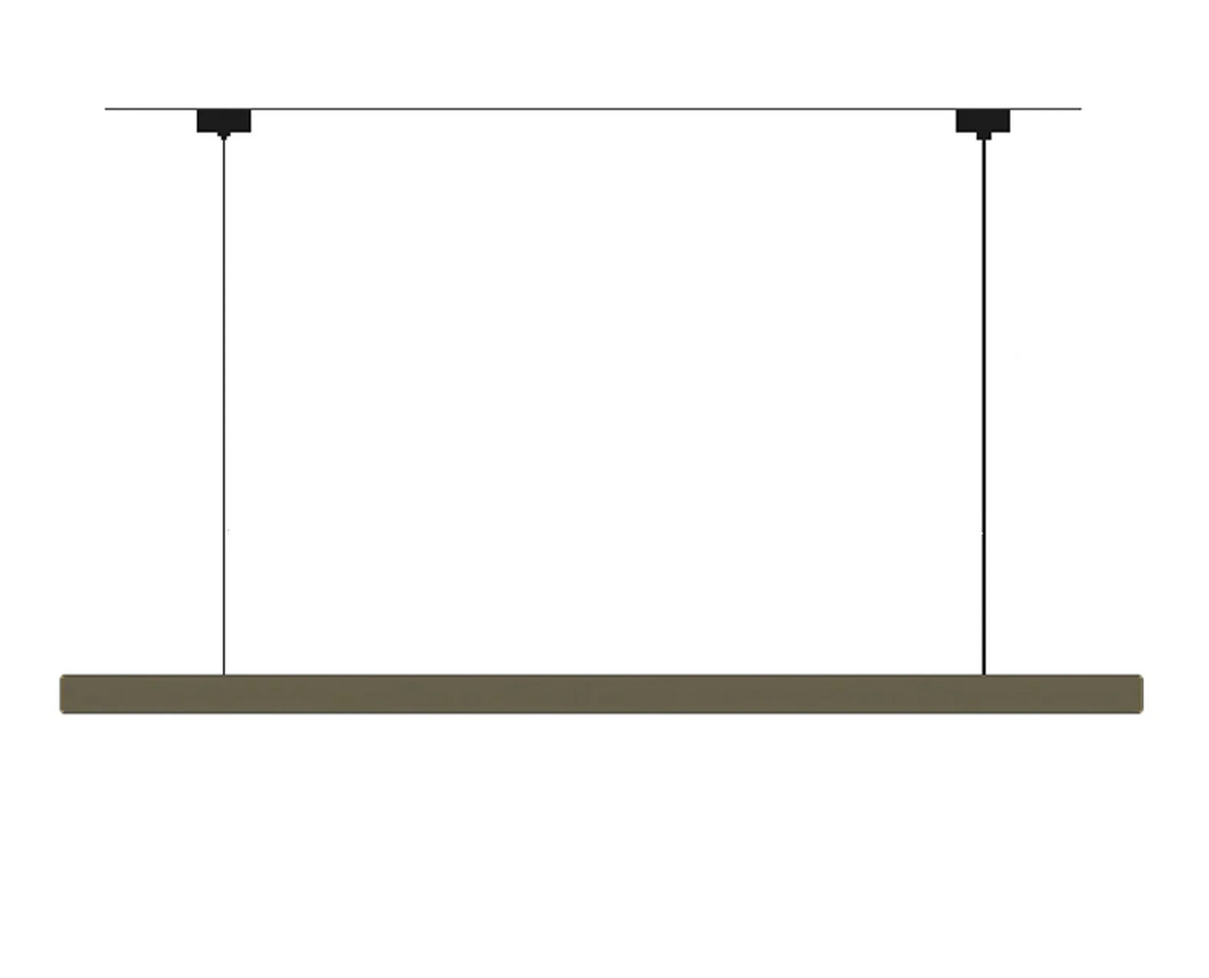 Classic Black White Wooden Chandelier - Image 3