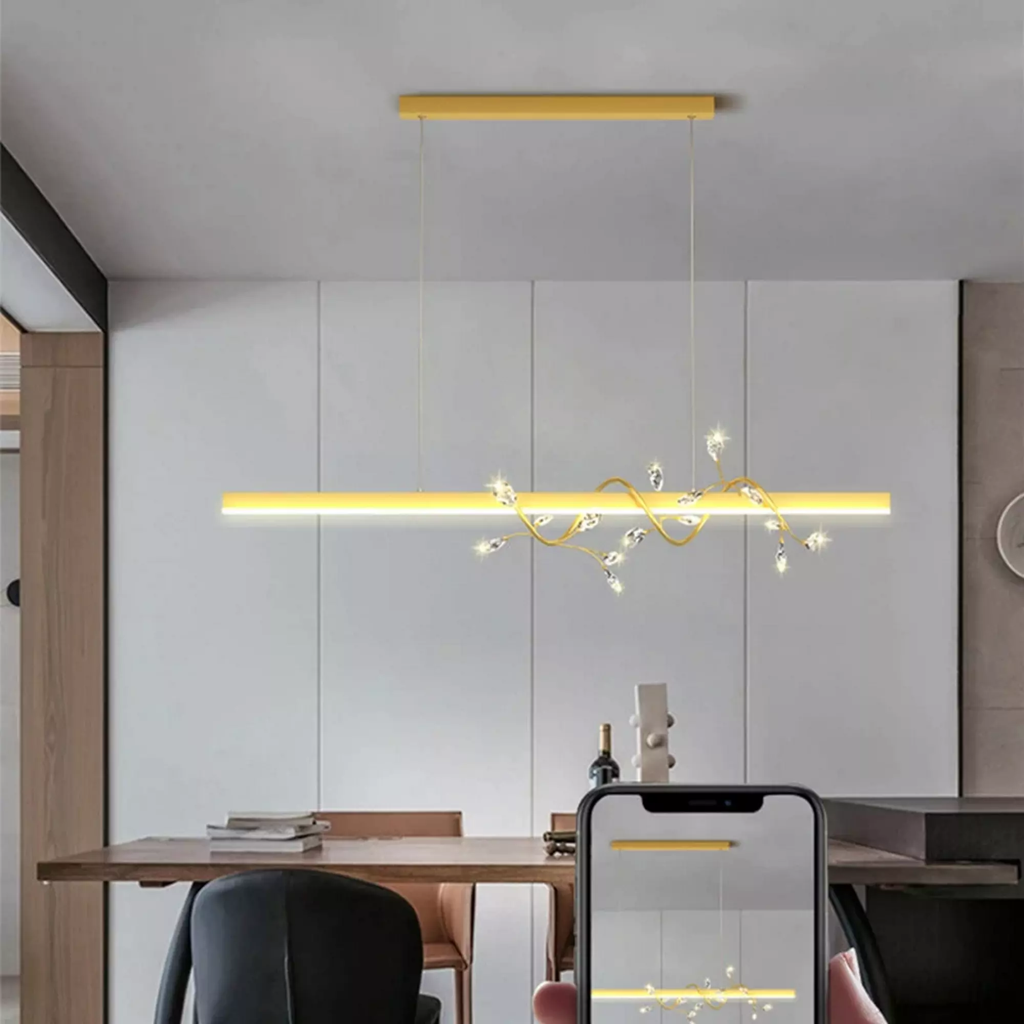 Luxury Crystal Kitchen Island Chandelier - Image 4
