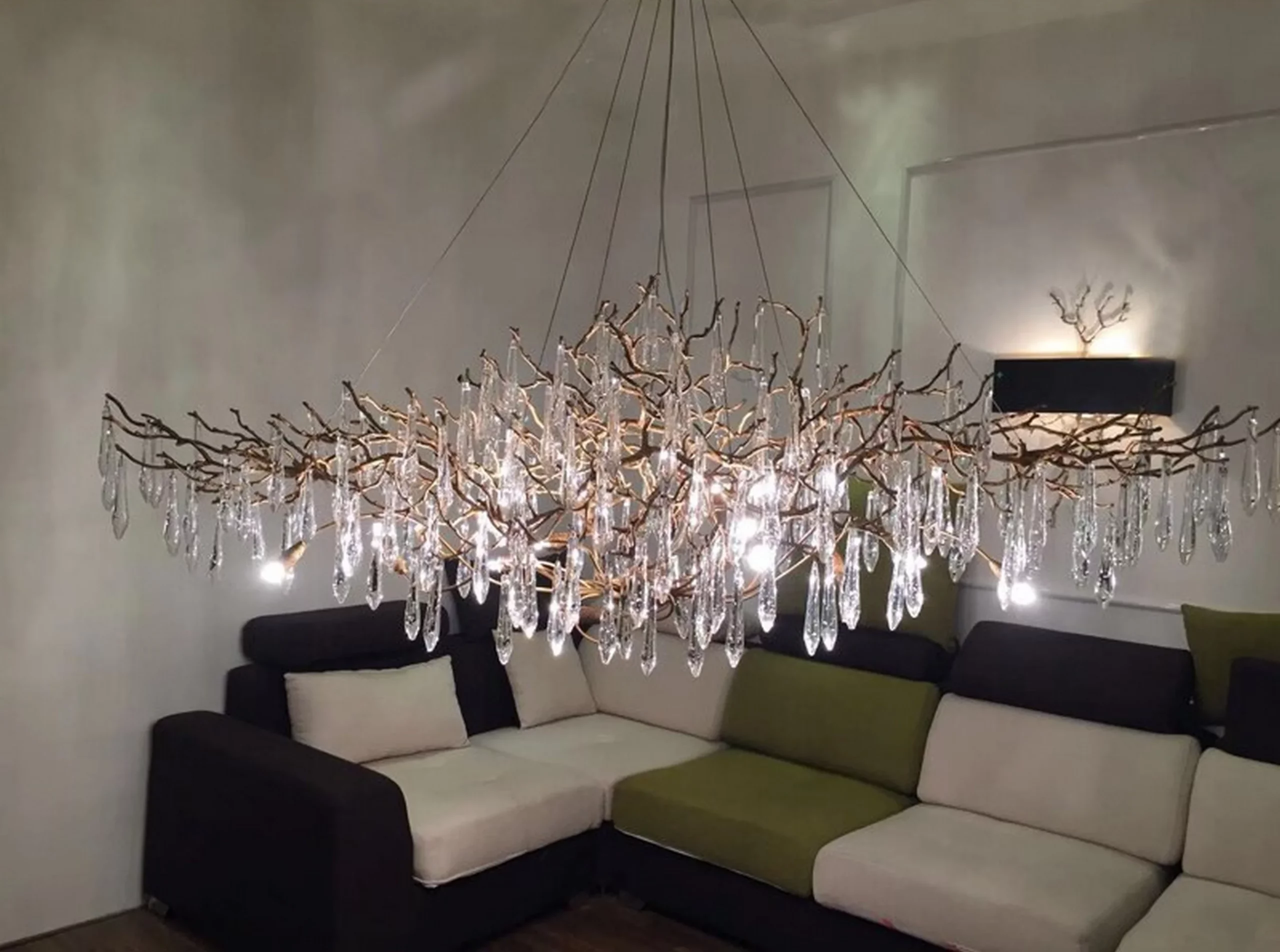 BIJOUT OVAL EXTRA LARGE Chandelier - Image 4