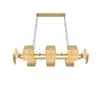 Contemporary Gold Crystal Chandelier - Thumbnail Image 13
