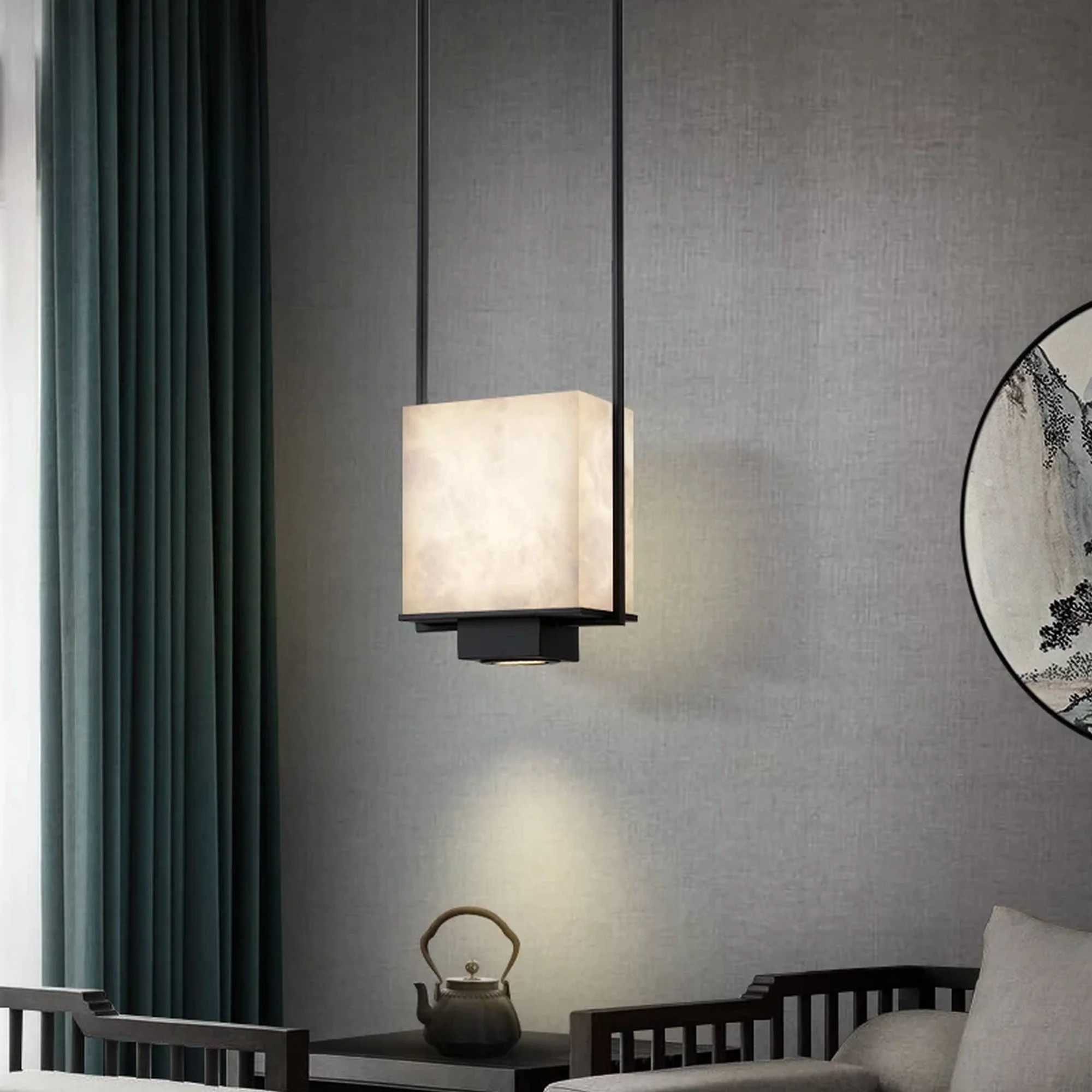 Galaxy Marble Design Pendant Light - Image 2
