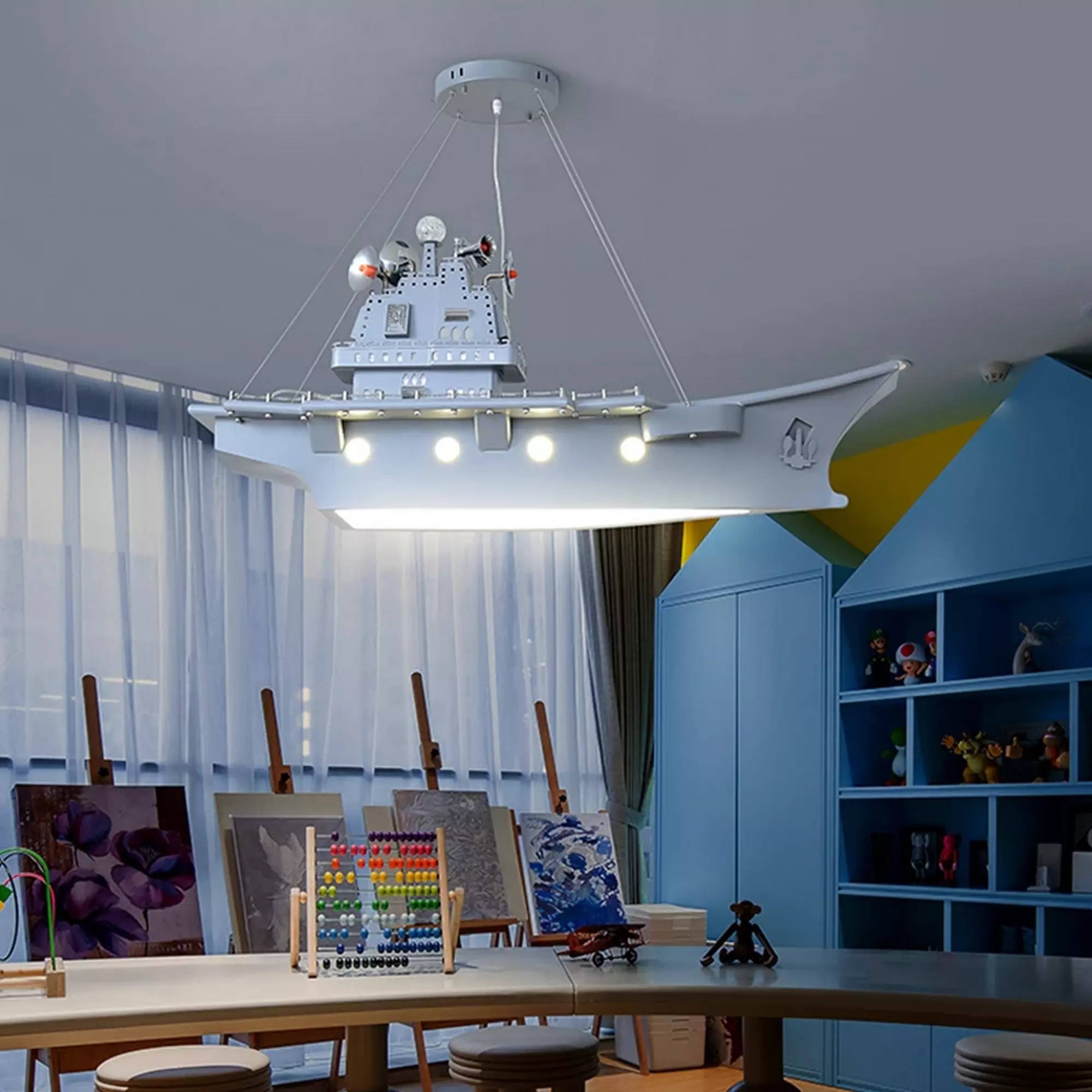 Aircraft Carrier Design Luxury Chandelier - Image 1