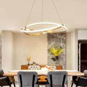 Luxury Round Twist Style Chandelier