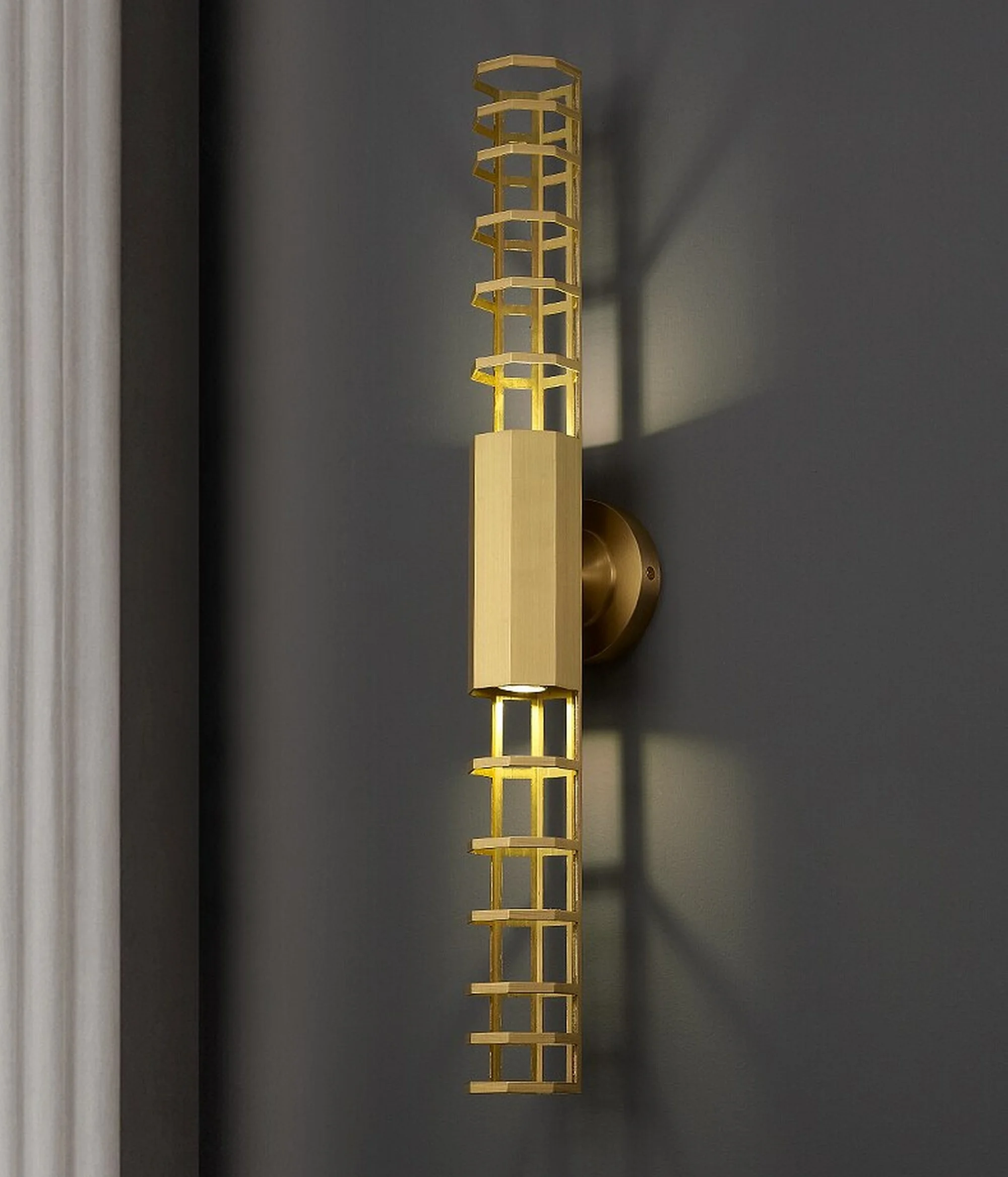 Luxury Style Creative 2 Heads Copper Wall Lamp - Image 4