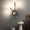 Nordic Rotating Round Shape Wall Lamp - Thumbnail Image 5