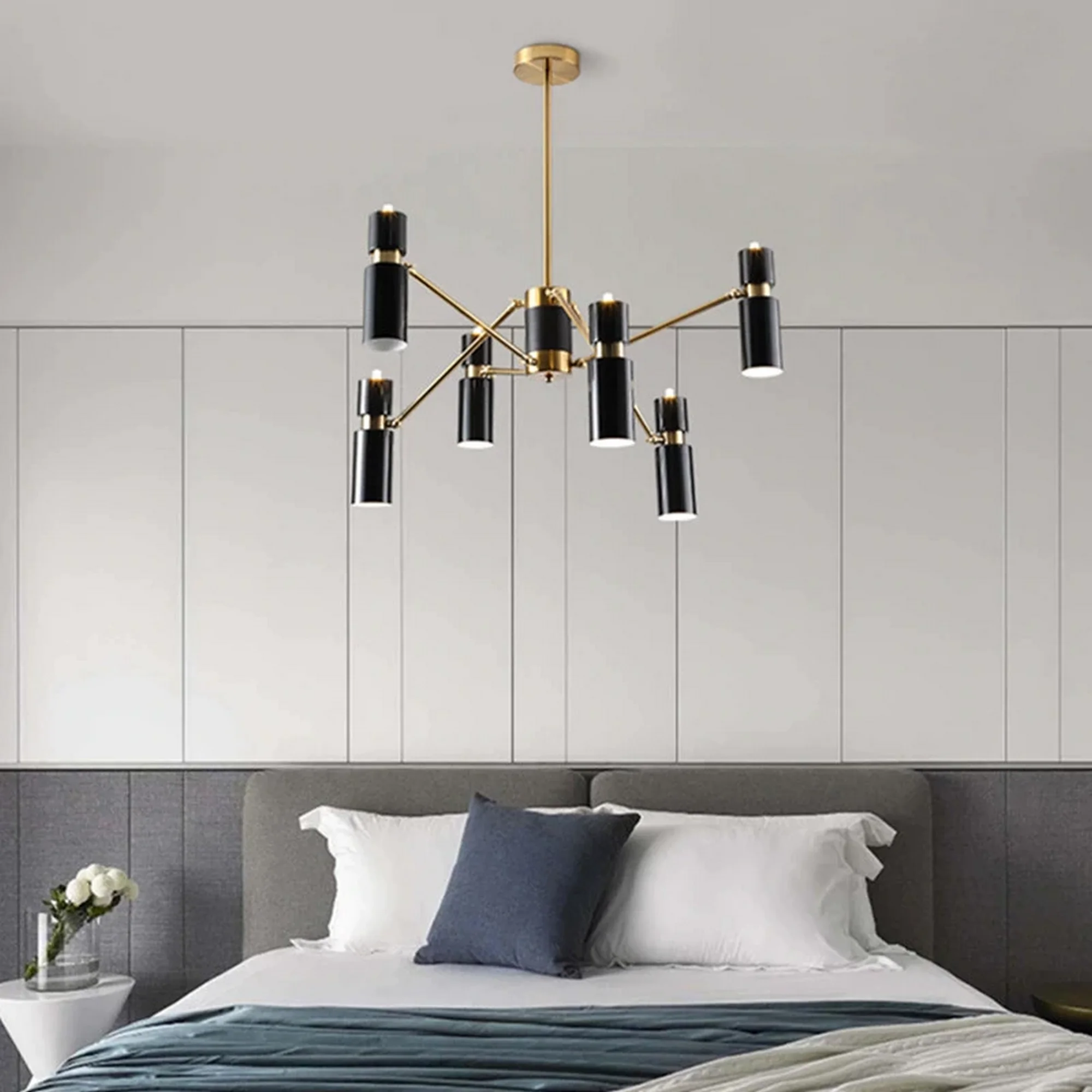 Nordic Design Black Branch Chandelier - Image 3
