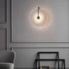Round Marble Design LED Wall Lamp - Thumbnail Image 4