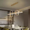 Luxury Rectangular Box Dining Chandelier - Thumbnail Image 1