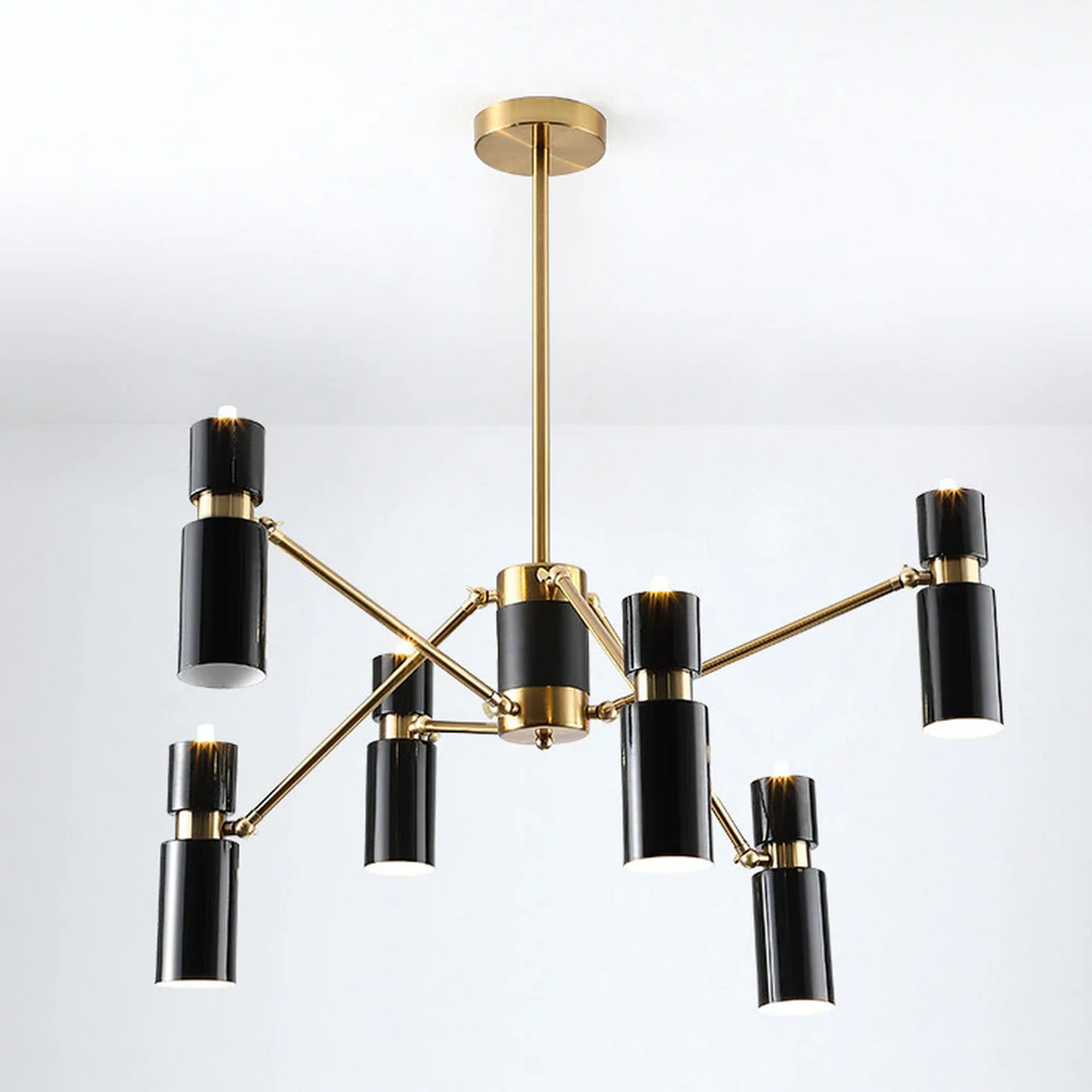 Nordic Design Black Branch Chandelier - Image 7