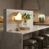 Wood House Design Plant Wall Lamp - Thumbnail Image 7