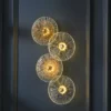 Round Lotus Leaf Design LED Wall Lamp - Thumbnail Image 4