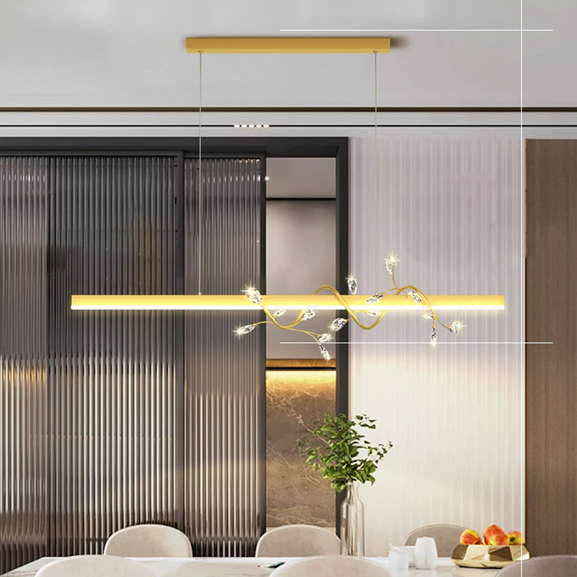 Luxury Crystal Kitchen Island Chandelier - Image 5