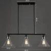 American Style Black Retro Chandelier - Thumbnail Image 10