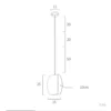 Contemporary Gold Crystal Chandelier - Thumbnail Image 18