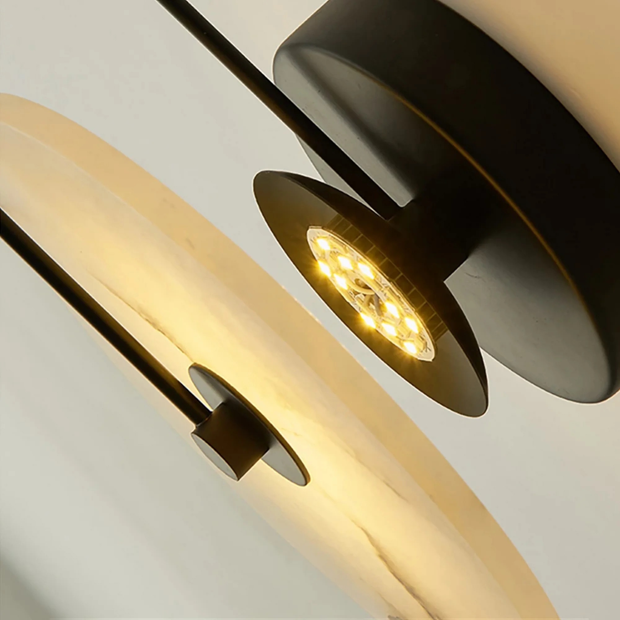 Round Marble Design LED Wall Lamp - Image 9