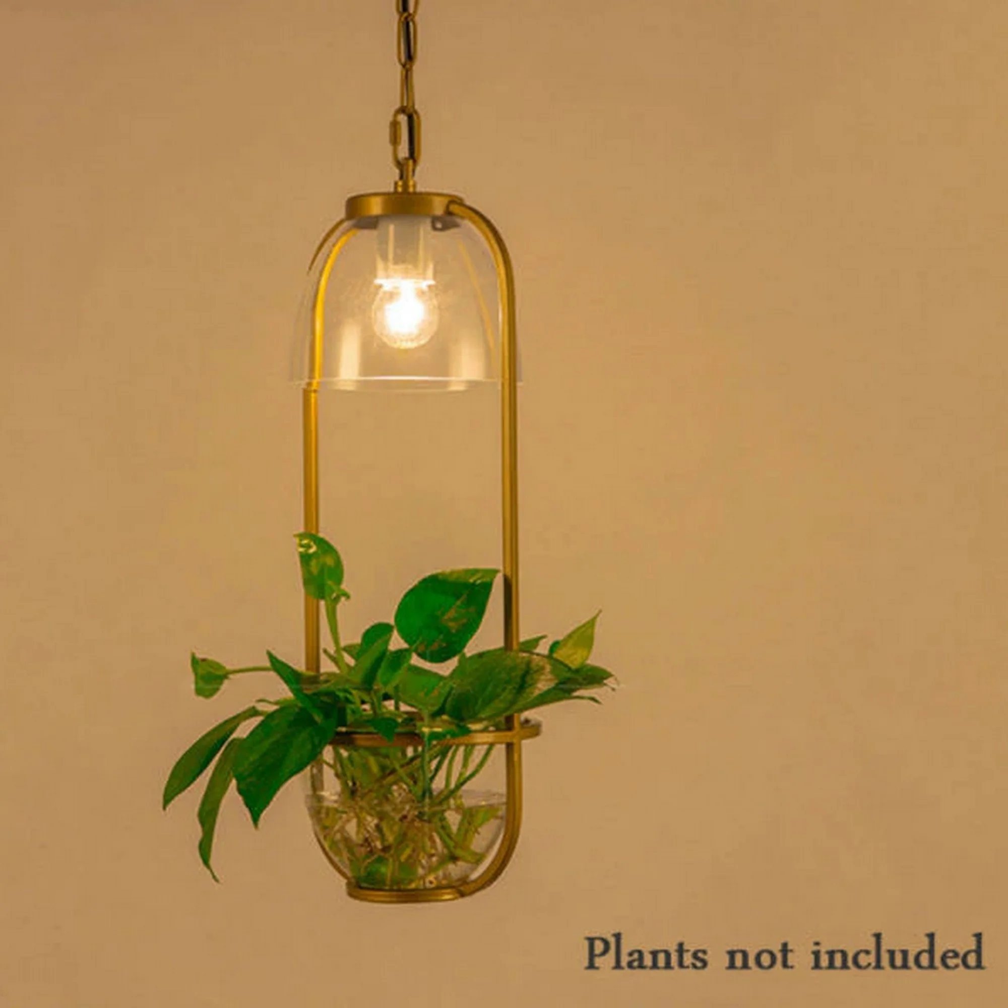 Nordic Plant Chain Pendant Lamp - Image 7