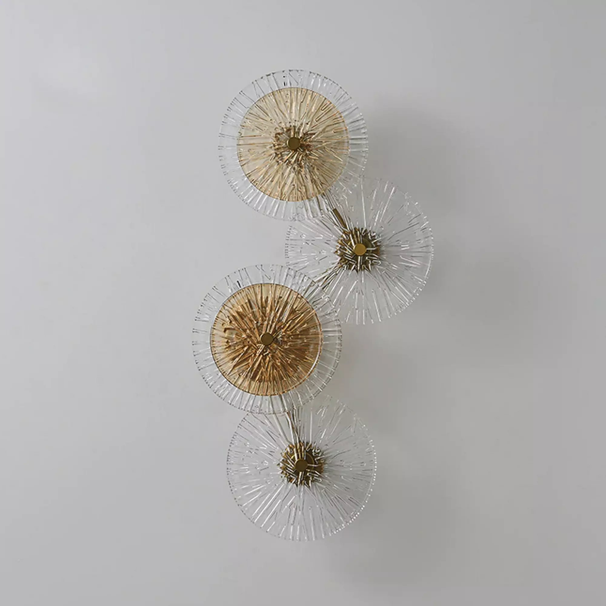 Round Lotus Leaf Design LED Wall Lamp - Image 7