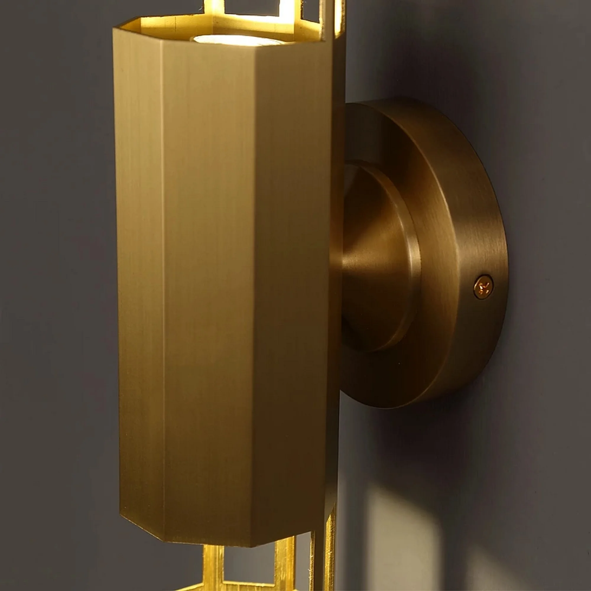 Luxury Style Creative 2 Heads Copper Wall Lamp - Image 6