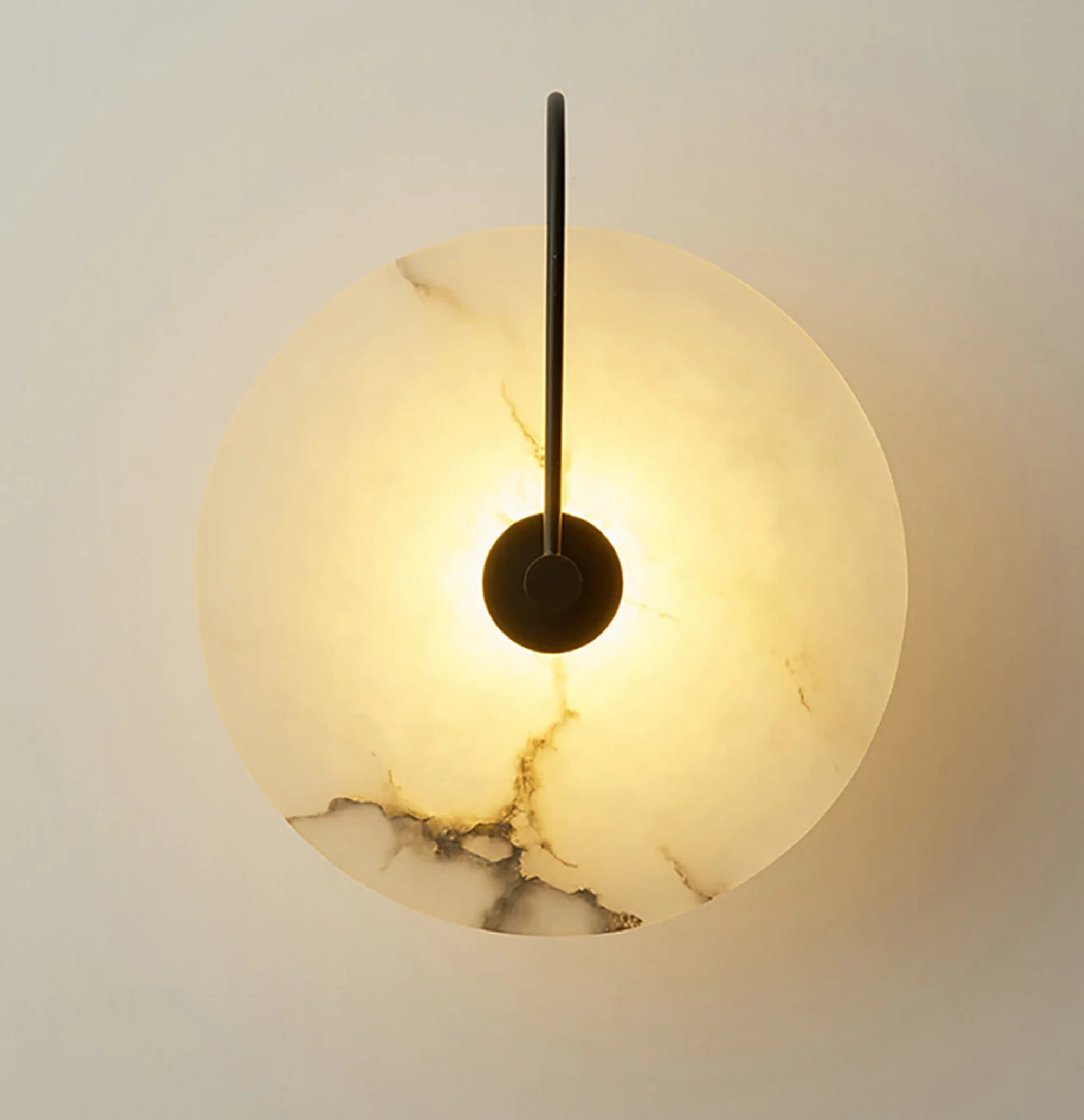 Round Marble Design LED Wall Lamp - Image 11