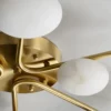 Luxury 6 Heads Copper Ceiling Light - Thumbnail Image 11