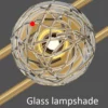 Luxury Crystal Glass Design Wall Lamp - Thumbnail Image 6