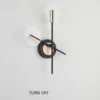 Nordic Rotating Round Shape Wall Lamp - Thumbnail Image 10
