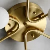 Luxury 6 Heads Copper Ceiling Light - Thumbnail Image 13