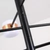 Modern Aluminum Long Arm Chandelier - Thumbnail Image 9