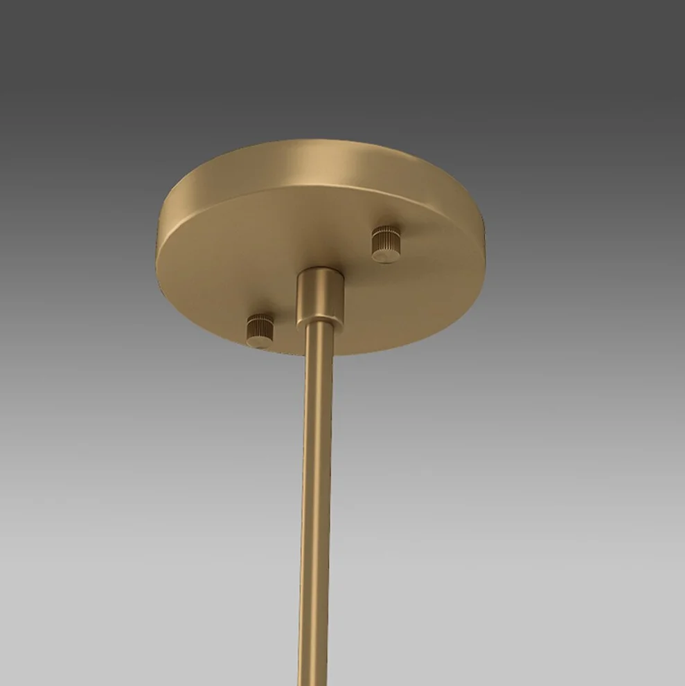 Contemporary Gold Crystal Chandelier - Image 17