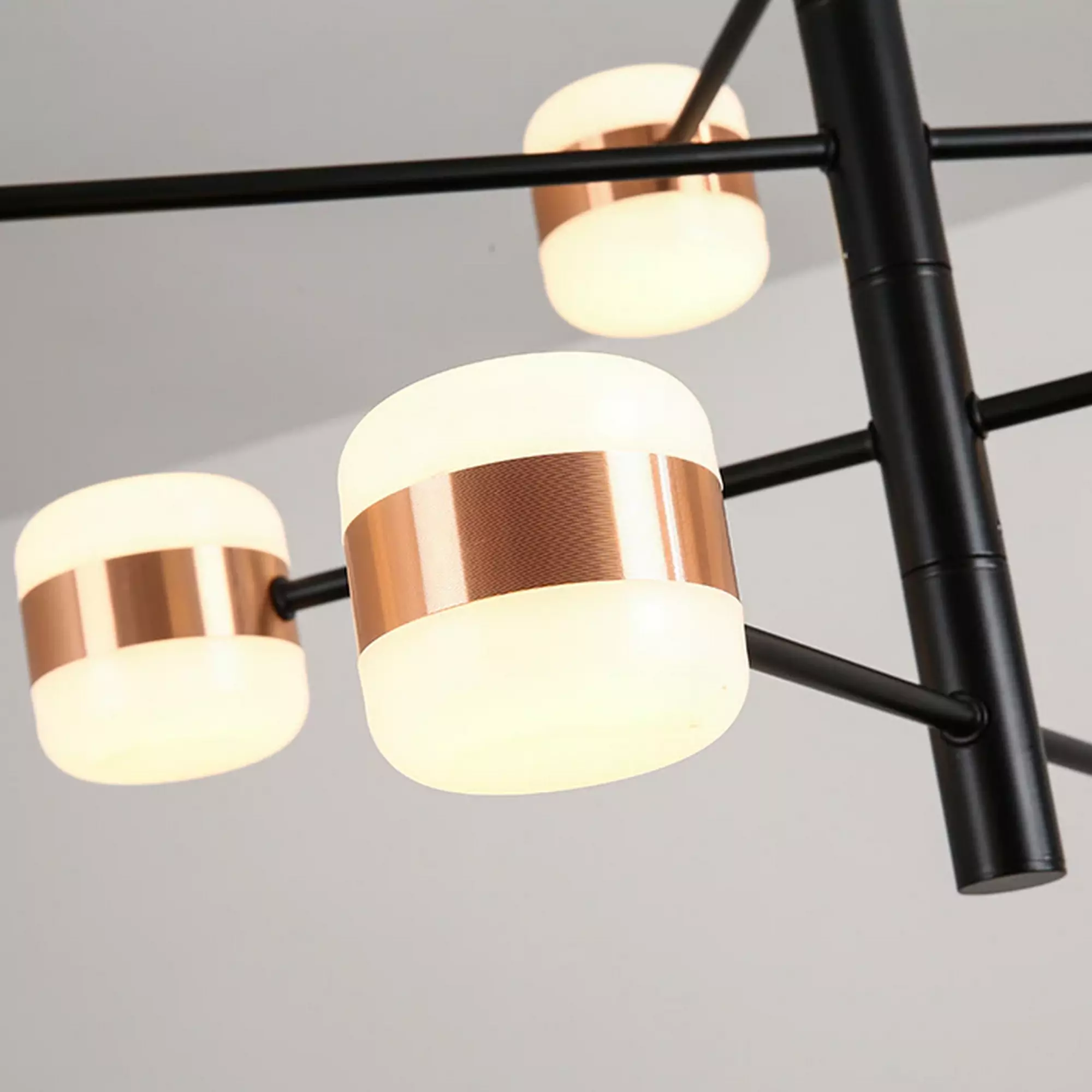 Modern Aluminum Long Arm Chandelier - Image 10