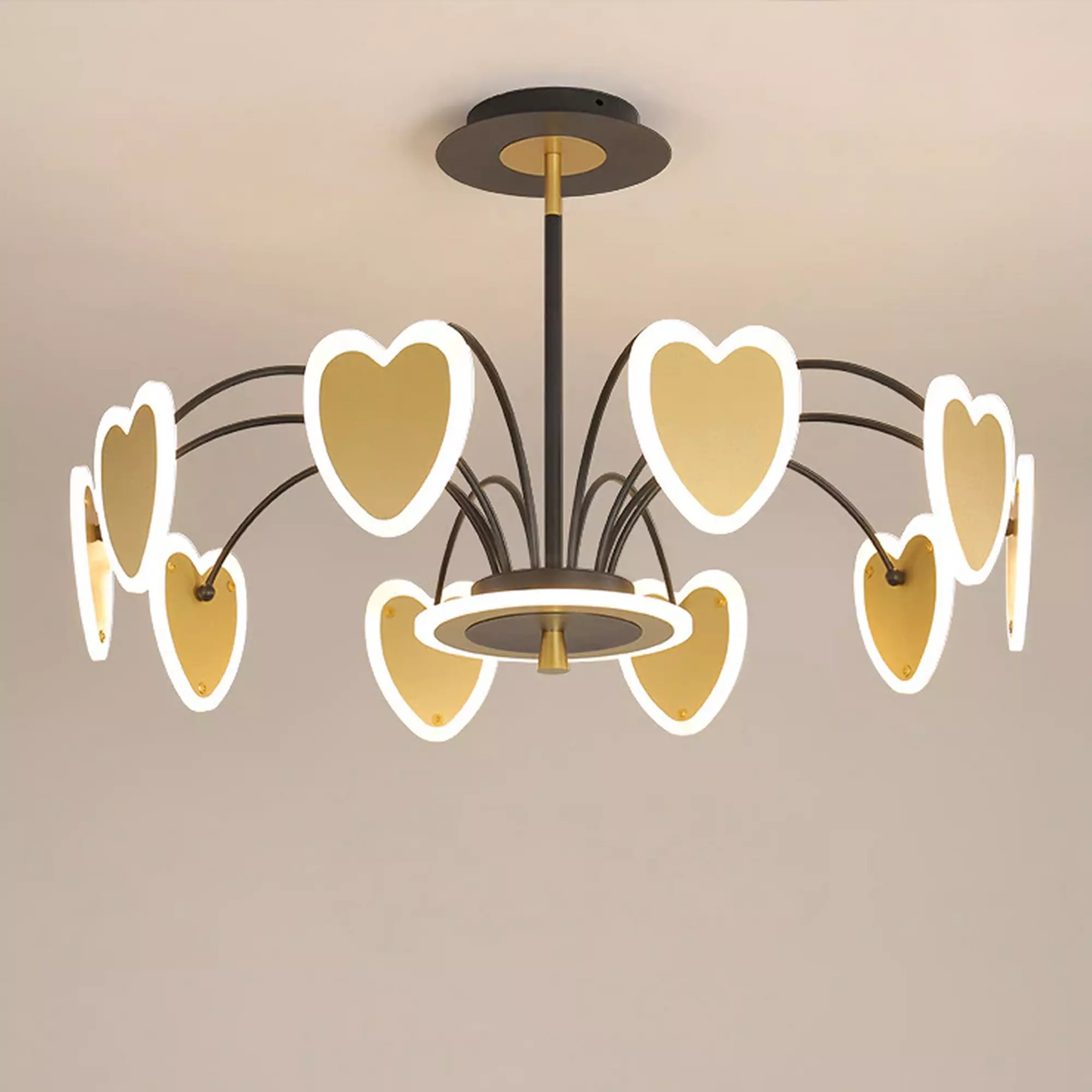 Nordic Design Heart Design Chandelier - Image 12