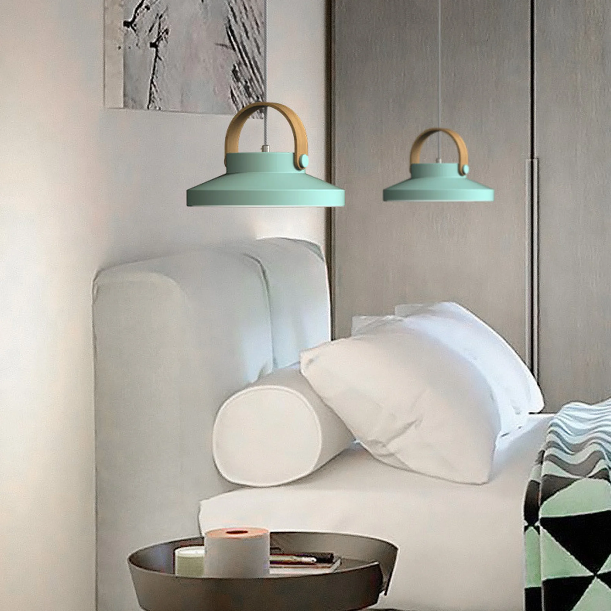 Round Shape Colorful LED Pendant Light - Image 5