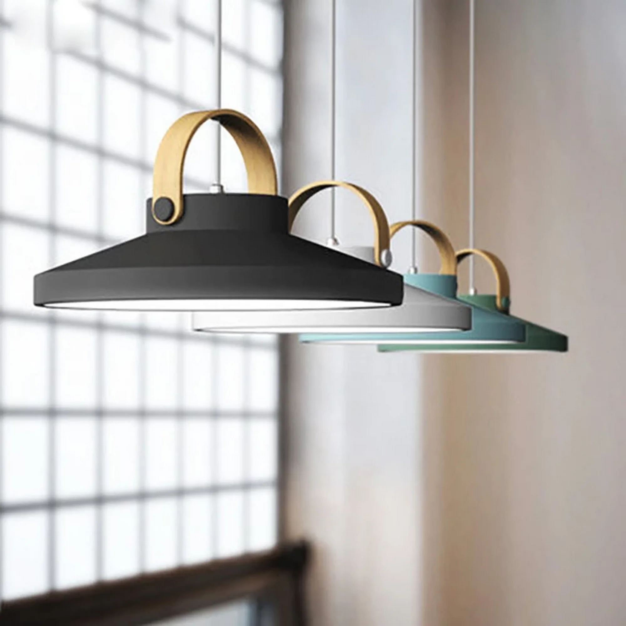 Round Shape Colorful LED Pendant Light - Image 12