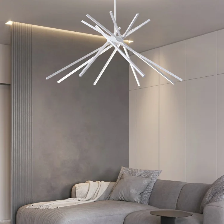 Stripe Design LED Chandelier - Image 3